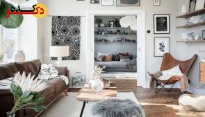 ۱۰ ایده عالی برای بزرگ‌ تر کردن فضای آپارتمان‌ کوچک